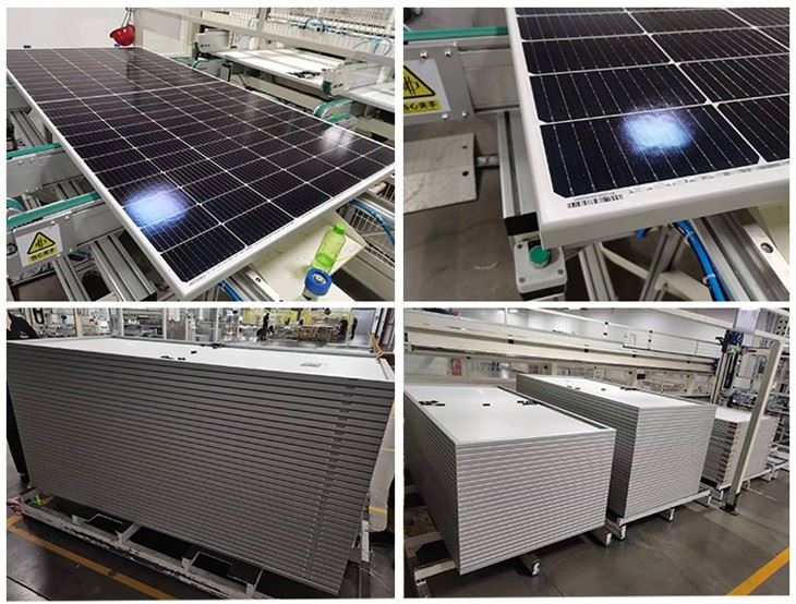 550watt solar panel show