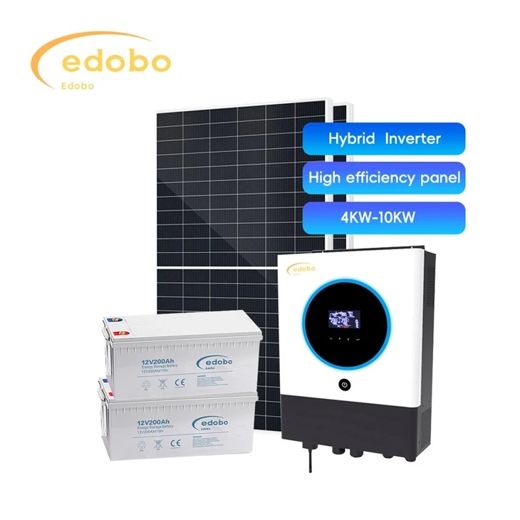 Biến tần lai 4kw 10kw có sạc pin năng lượng mặt trời