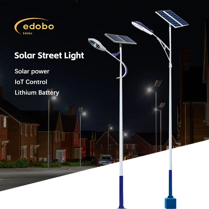 Chiếu sáng đường phố chạy bằng năng lượng mặt trời Edobo với pin lithium