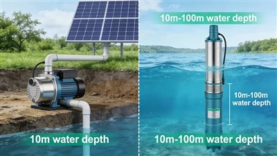 Sự khác biệt giữa máy bơm chìm năng lượng mặt trời và máy bơm bề mặt là gì và...