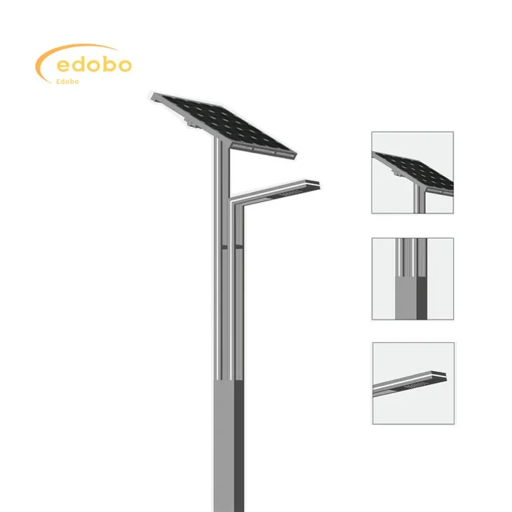 Đèn Led Đèn đường năng lượng mặt trời 80w/120w có pin lithium