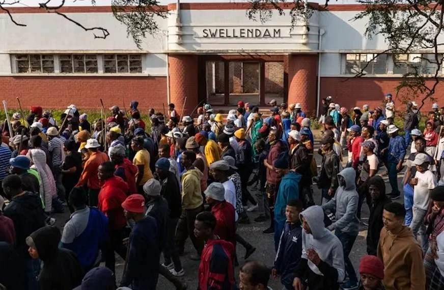 A 2023 protest against electricity prices hikes. 