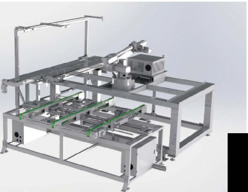 Solar Panels Production Line Lay up (robot)