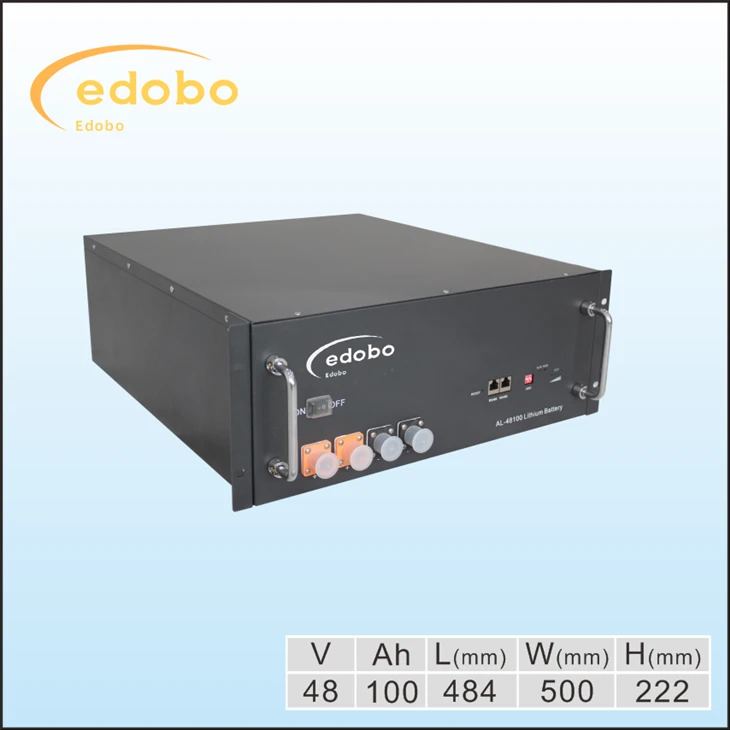 Pin Lithium gắn trên giá