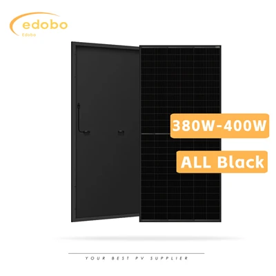 Tấm Pv năng lượng mặt trời màu đen 400w