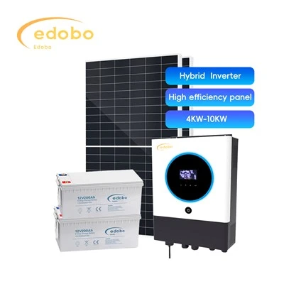 Biến tần lai 4kw 10kw có sạc pin năng lượng mặt trời