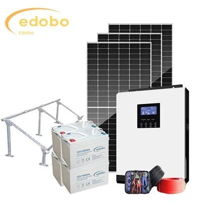 Hệ thống bảng điều khiển năng lượng mặt trời tự làm 5kw cho gia đình