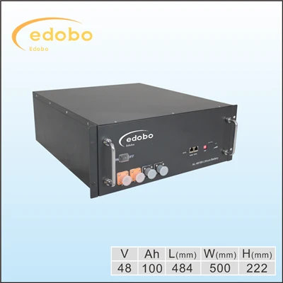 Pin Lithium gắn trên giá